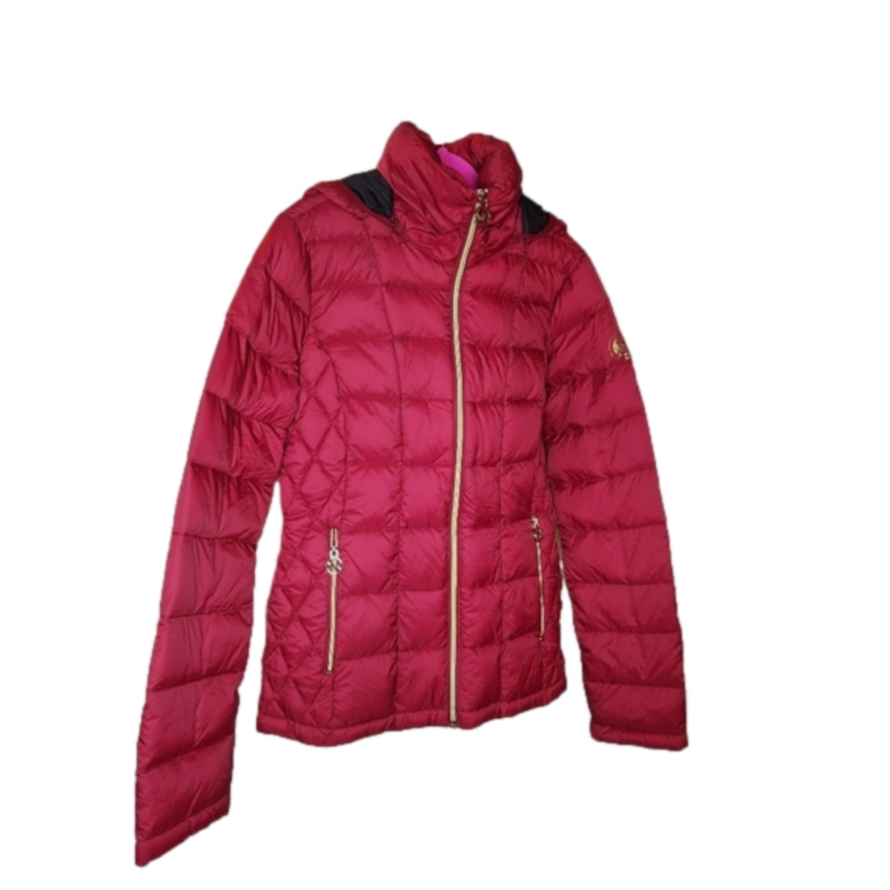 Michael Kors NWT XXS Red Packable Puffer Coat